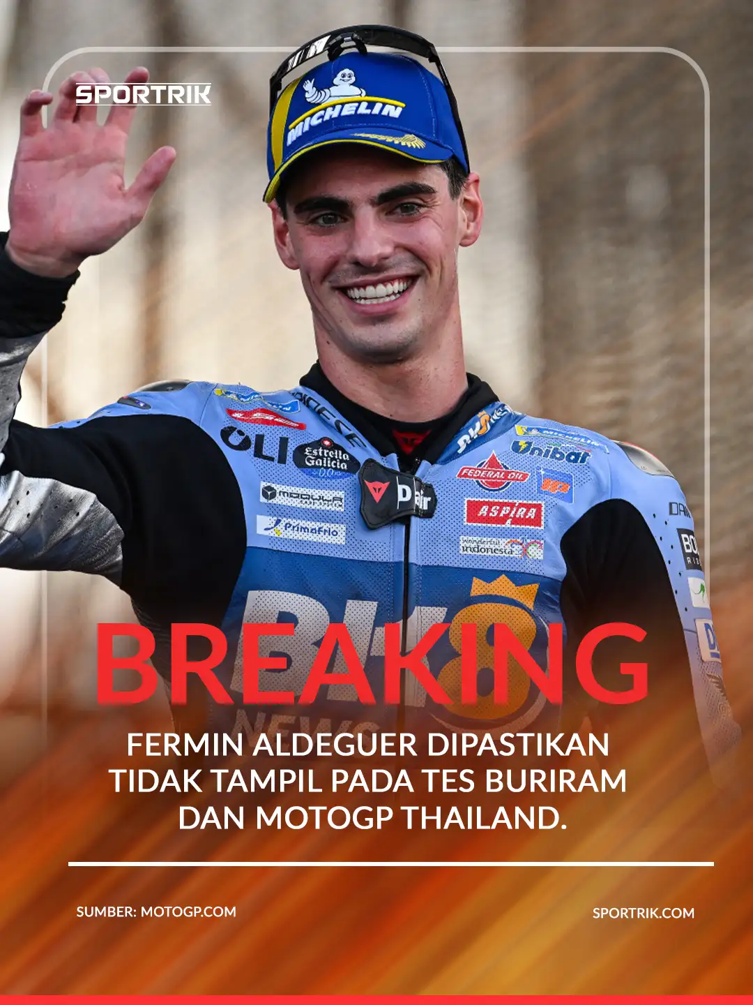 Fermin Aldeguer Ruled Out of Thailand 2026