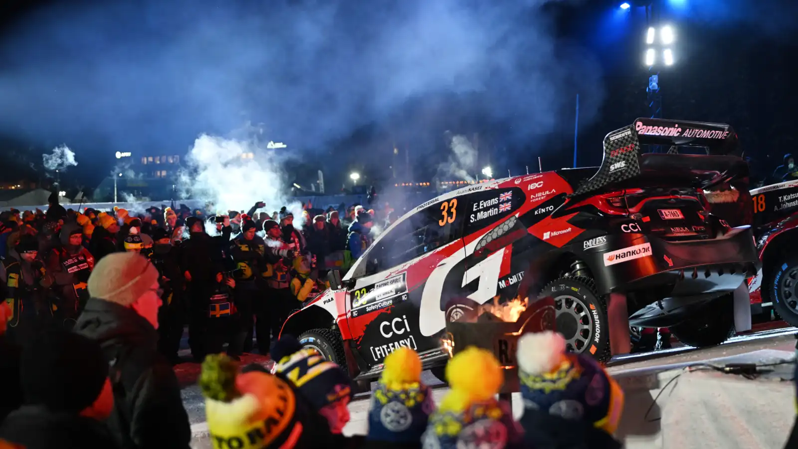 Evans Pimpin Toyota 1-2-3 di Sweden, Solberg Kelima