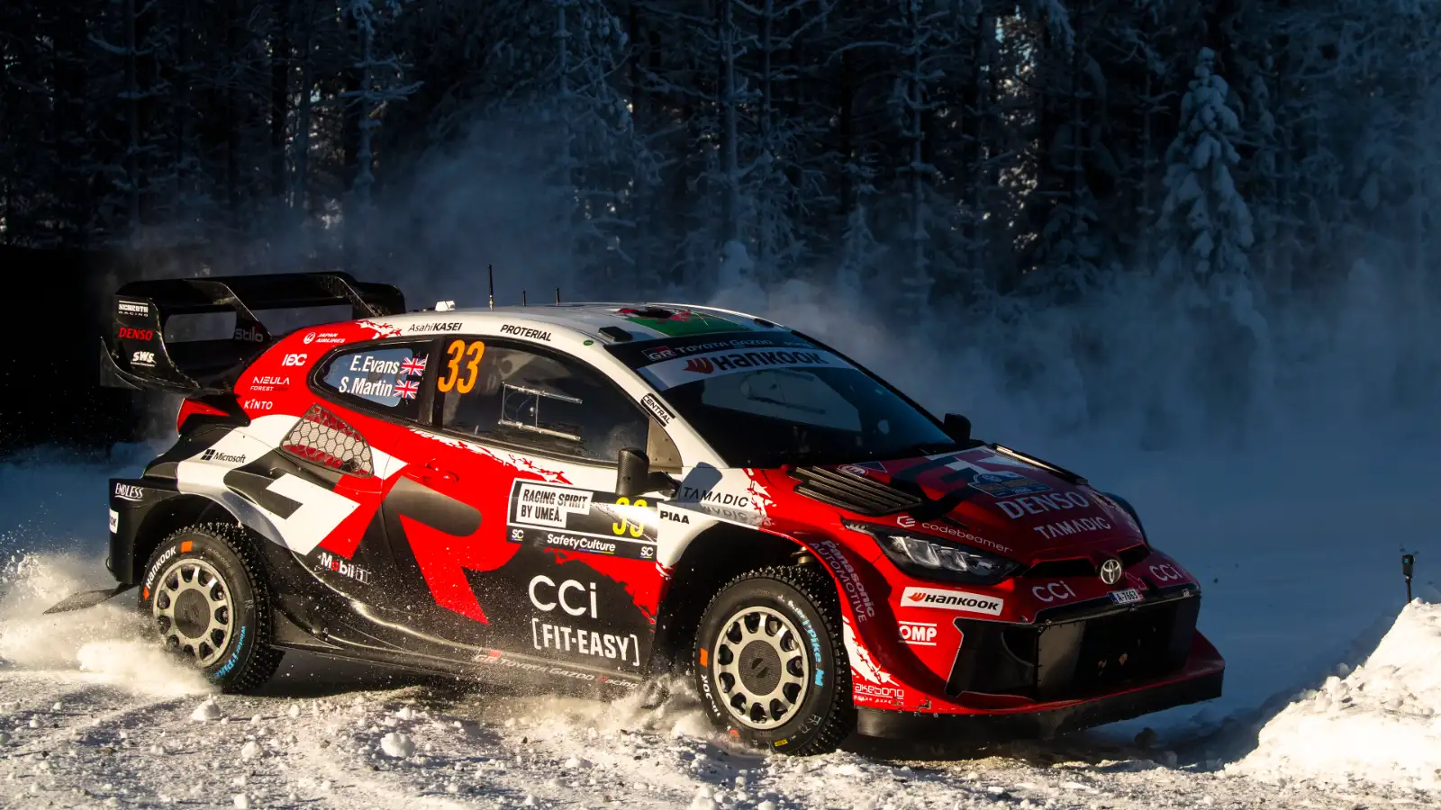 WRC Sweden 2026: Elfyn Evans Extends Rally Lead on Vastervik Stage