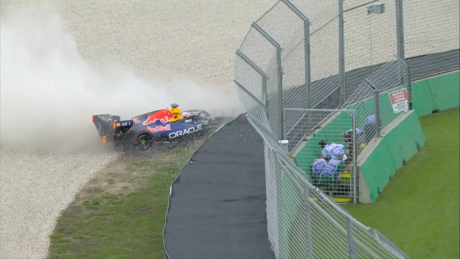 Max Verstappen Crash di Kualifikasi F1 Australia 2026