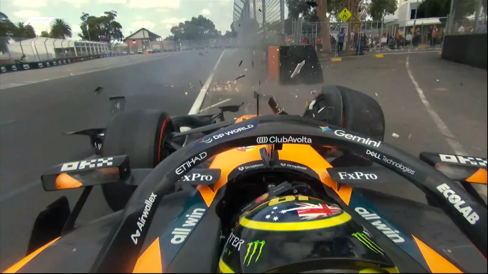 Oscar Piastri Crash Sebelum Start F1 Australia 2026