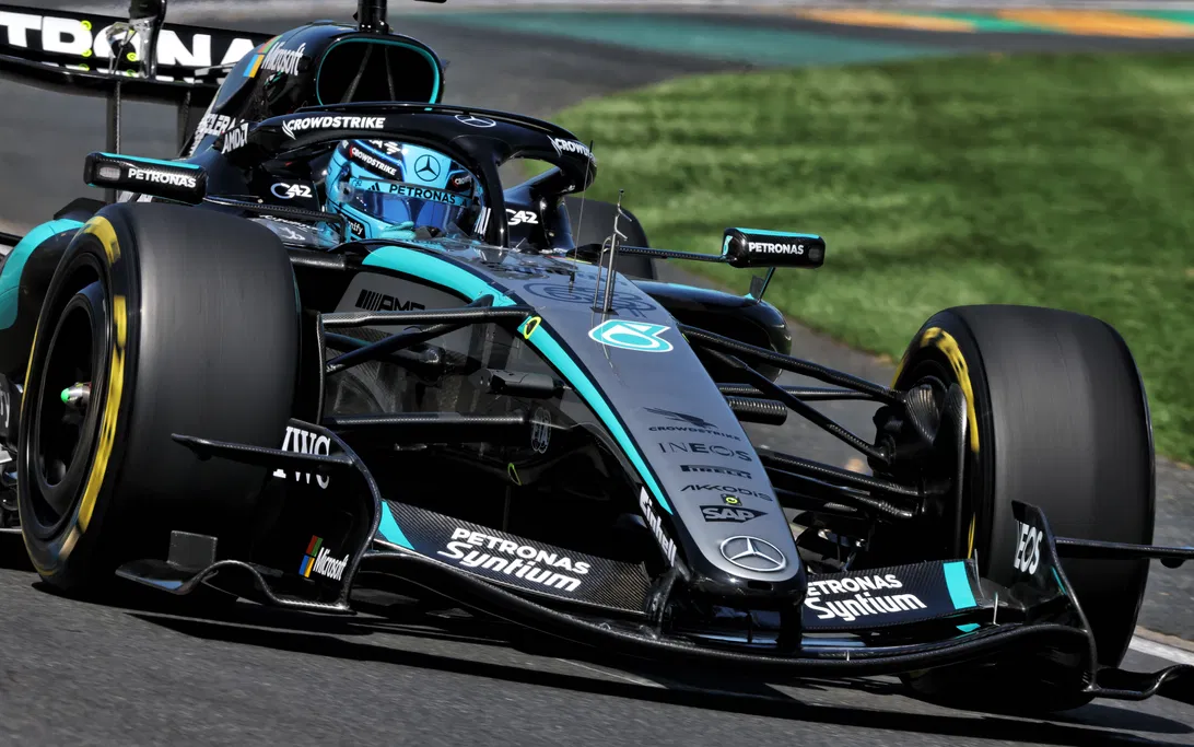 George Russell Leads Mercedes 1-2 in Chinese GP FP1