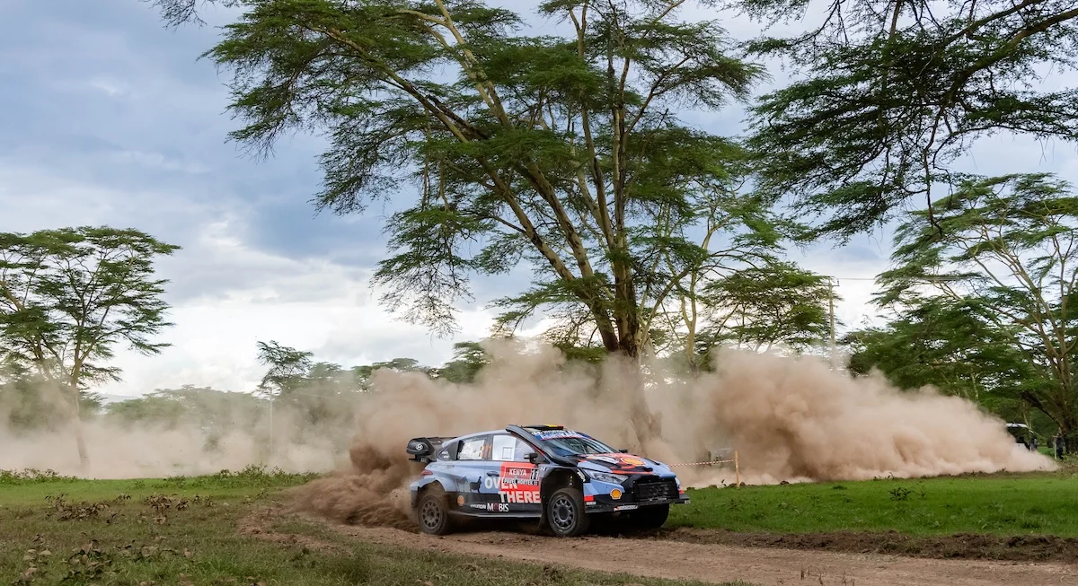 Hyundai Closes Gap to Toyota After Friday at Safari Rally
