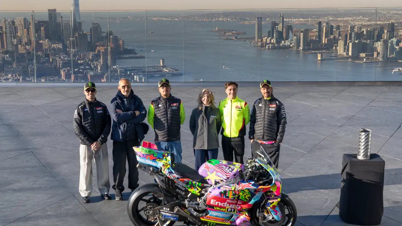 Fabio Di Giannantonio Unveils VR46 US Livery MotoGP 2026