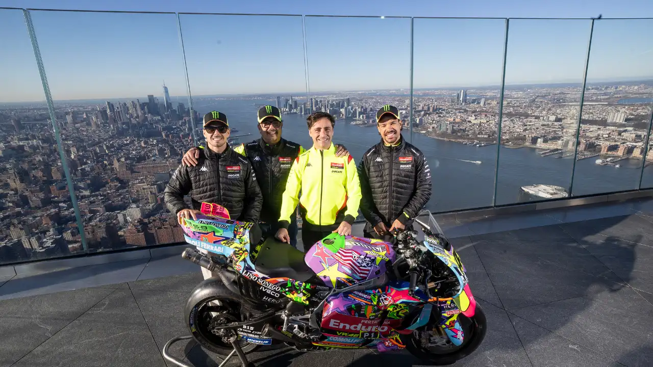 Fabio Di Giannantonio Unveils VR46 US Livery MotoGP 2026