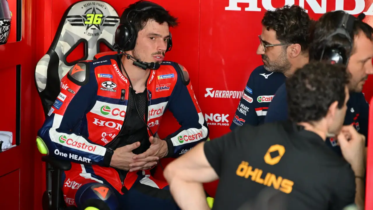 Joan Mir Explains Frequent Crashes in MotoGP 2026