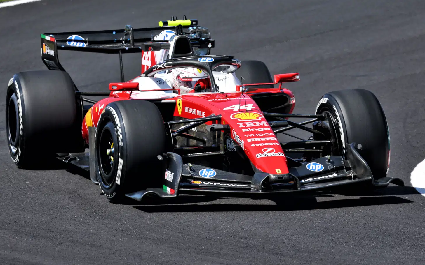 Lewis Hamilton Conducts Ferrari Wet Tyre Test at Fiorano