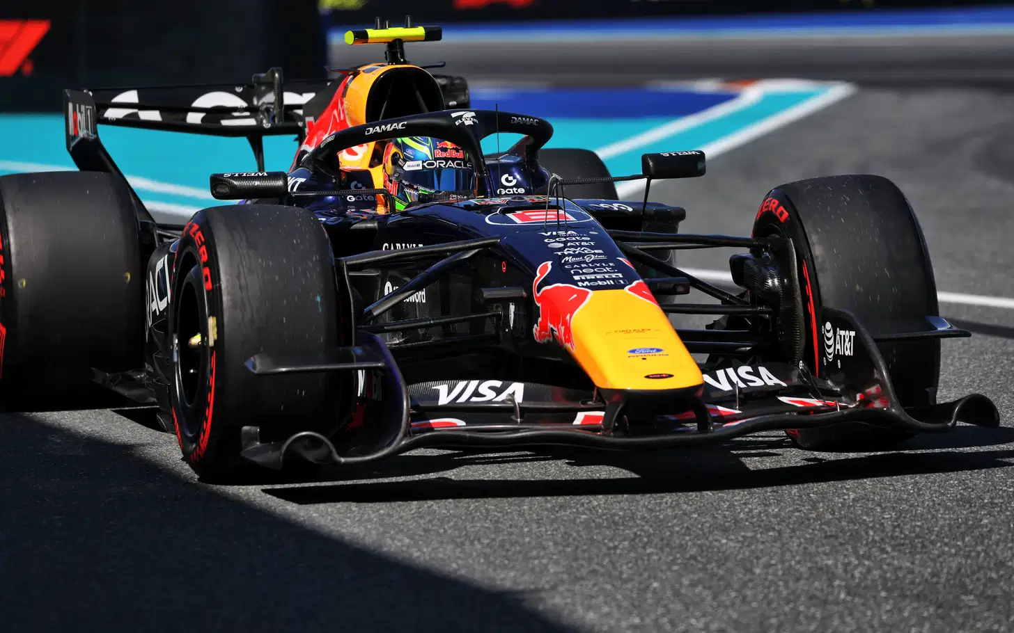 Isack Hadjar Start Pit Lane Miami 2026