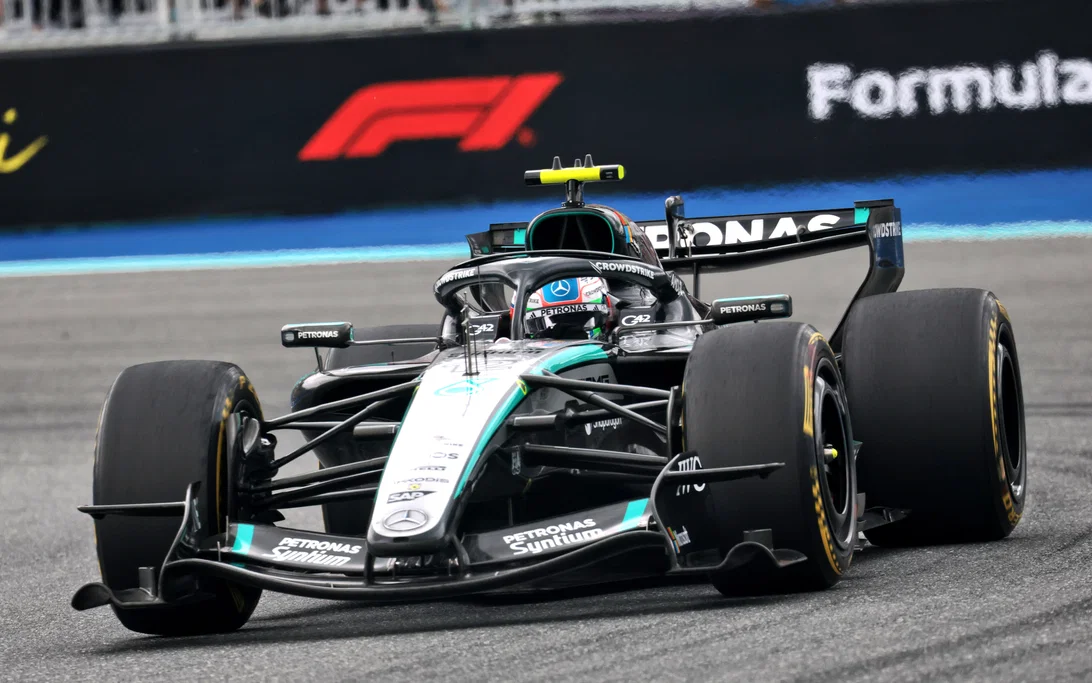 Mercedes Akui Blunder Start Antonelli di Miami