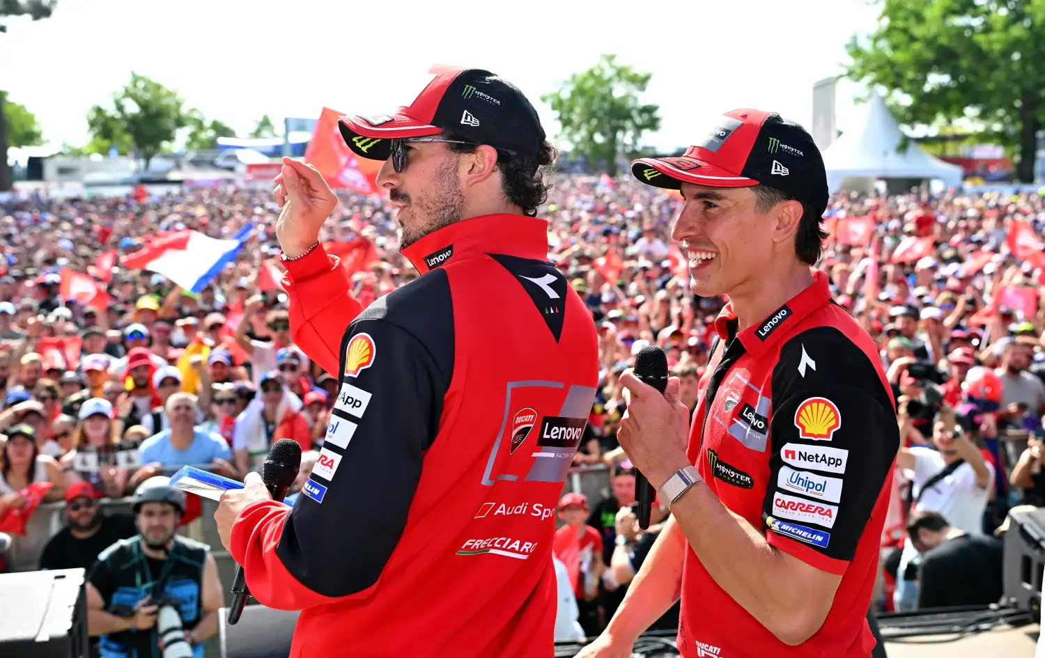 Bagnaia Takes Pole as Marquez Breaks Record