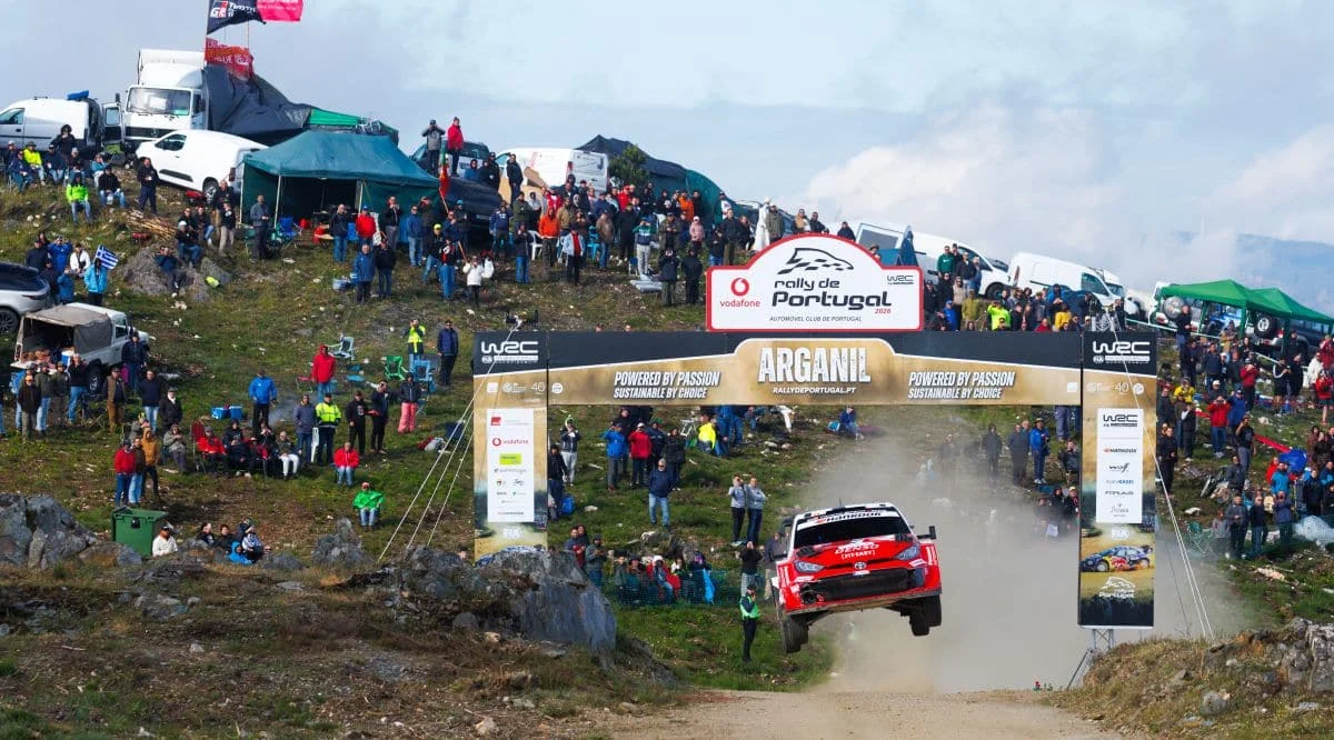 Sami Pajari Spin di SS9 Portugal WRC 2026