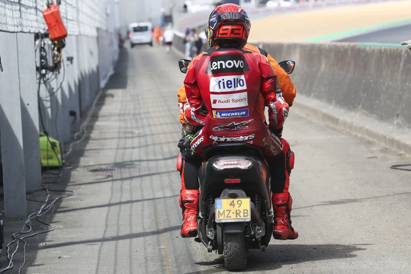 Marc Marquez Absen Dua MotoGP usai Crash Le Mans