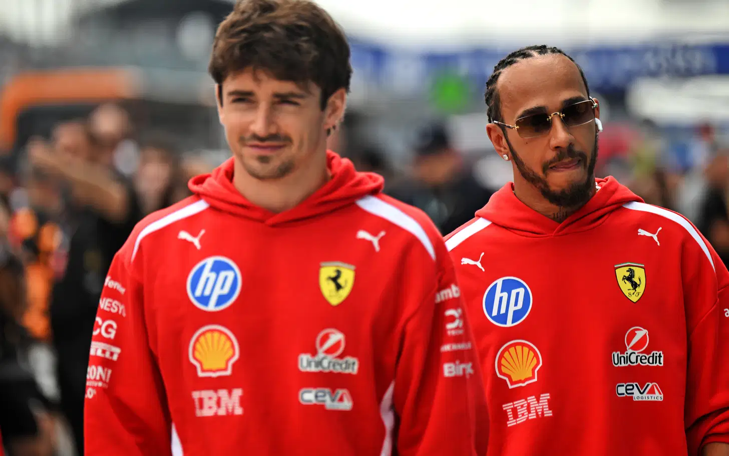 Ferrari Dinilai Sulit Kendalikan Lewis Hamilton dan Charles Leclerc