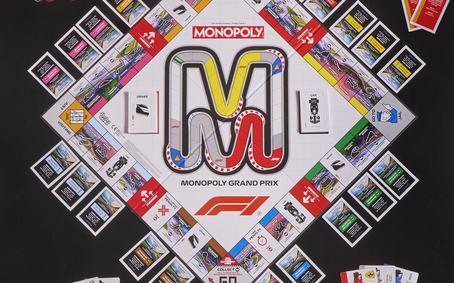 F1 Ubah Aturan Monopoly dalam Kolaborasi Baru