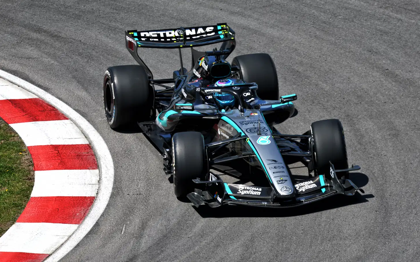George Russell Leads Mercedes Charge as Canadian GP Friday Delivers Drama