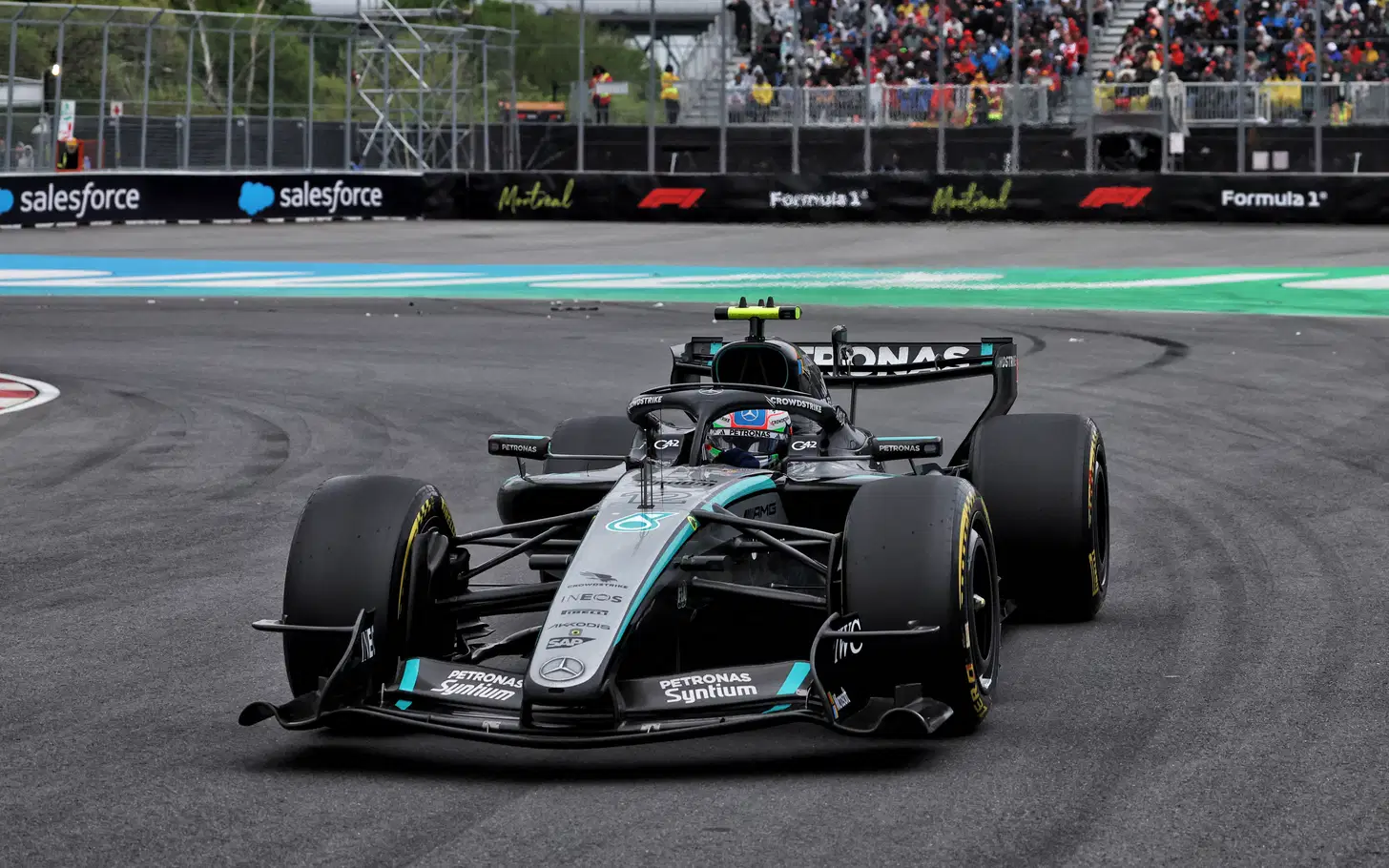 George Russell Gagal Finis, Kimi Antonelli Cetak Rekor di Kanada