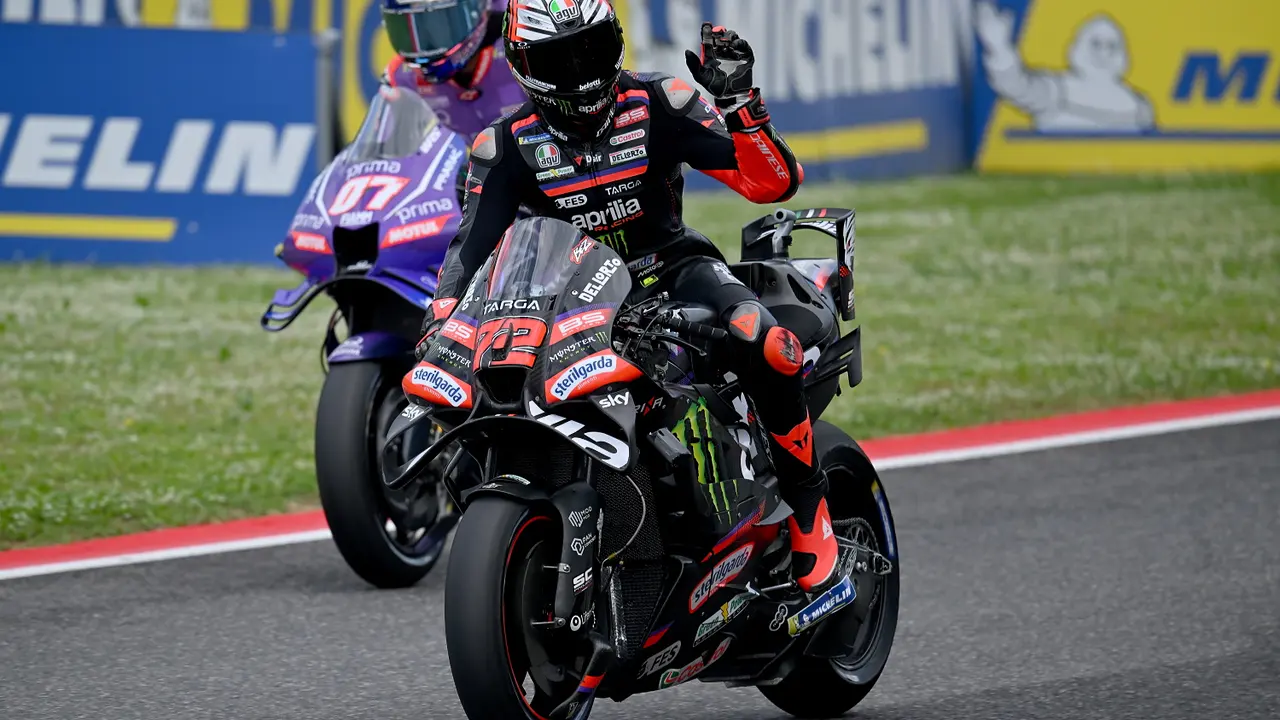 Lap Record 1m43s, Bezzecchi Leads Aprilia Front Row Lockout at Mugello