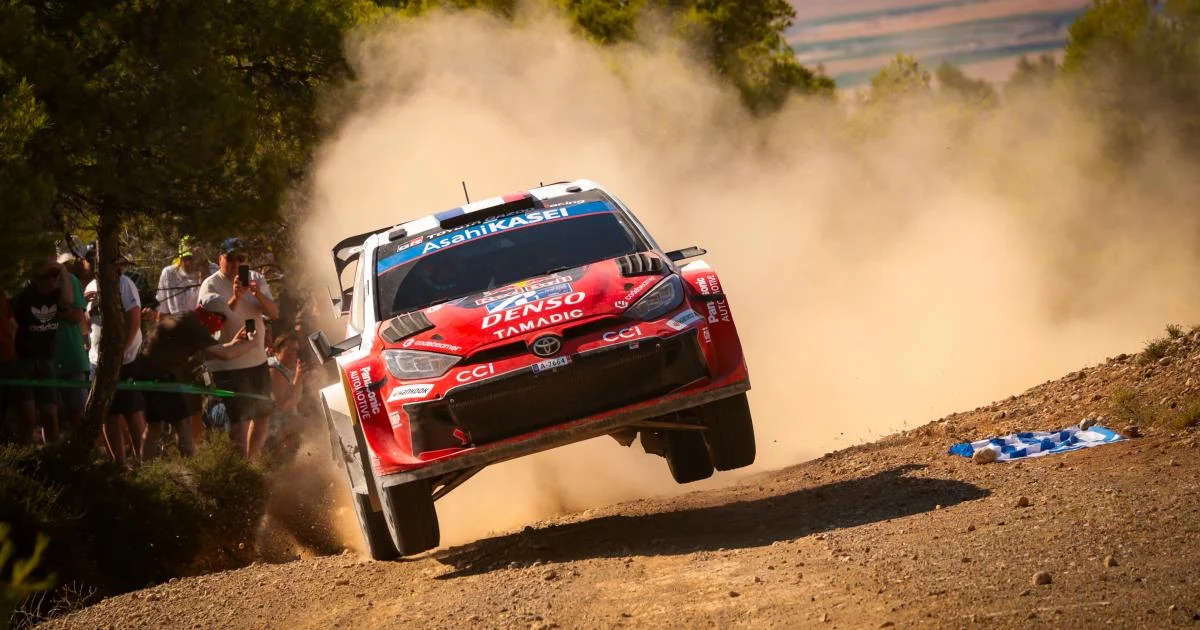 SS14 WRC Greece 2026: Ogier Overtakes Neuville for Lead