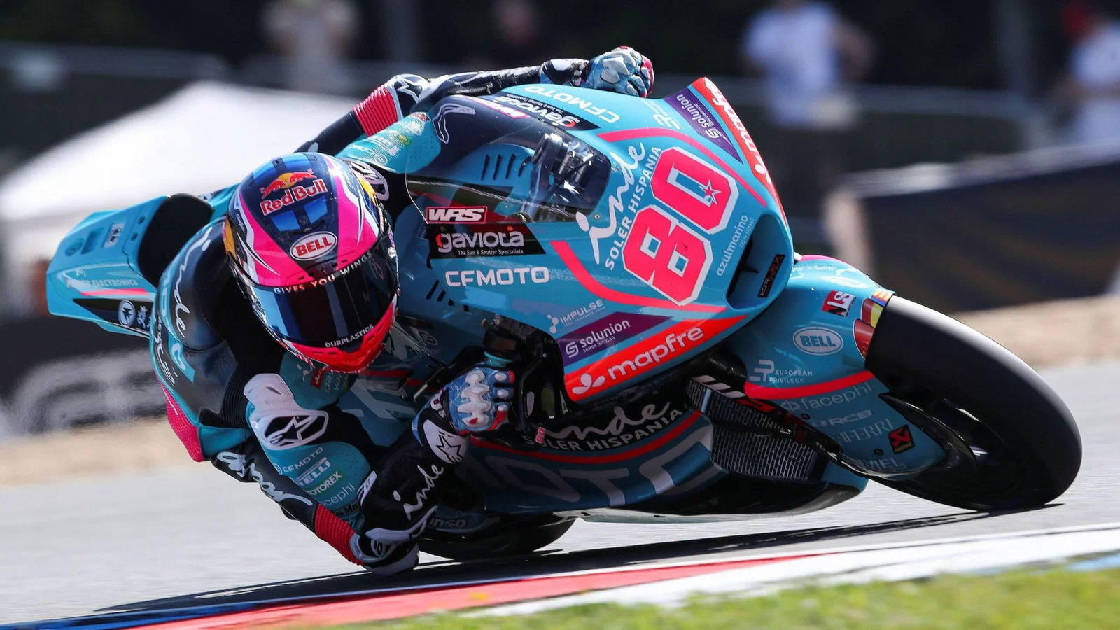 David Alonso Menangi Moto2 Belanda 2026 di Assen