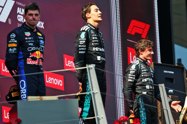 George Russell dan Verstappen Pimpin Rating GP Austria 2026