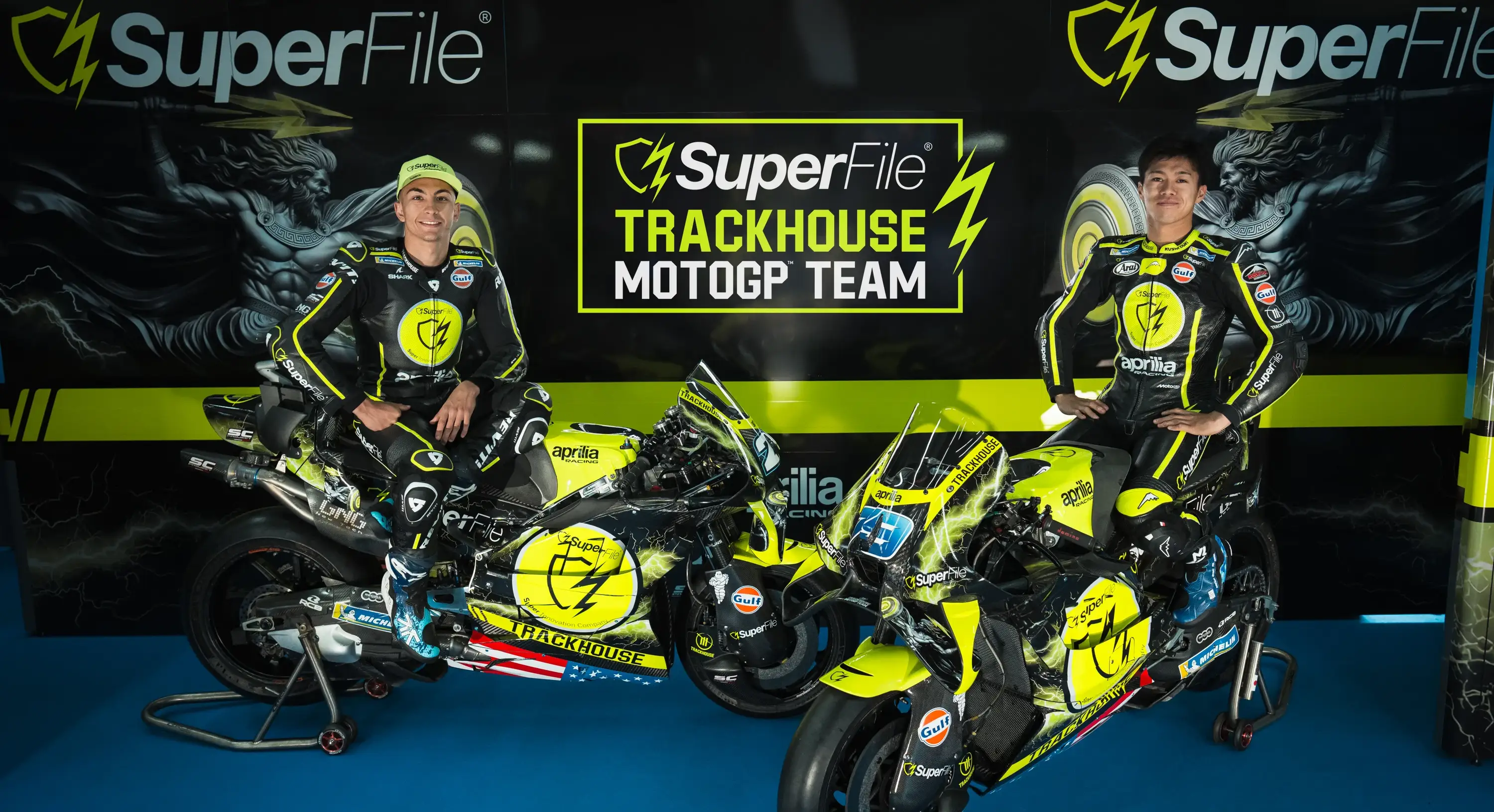 SuperFile Becomes Trackhouse MotoGP Title Partner