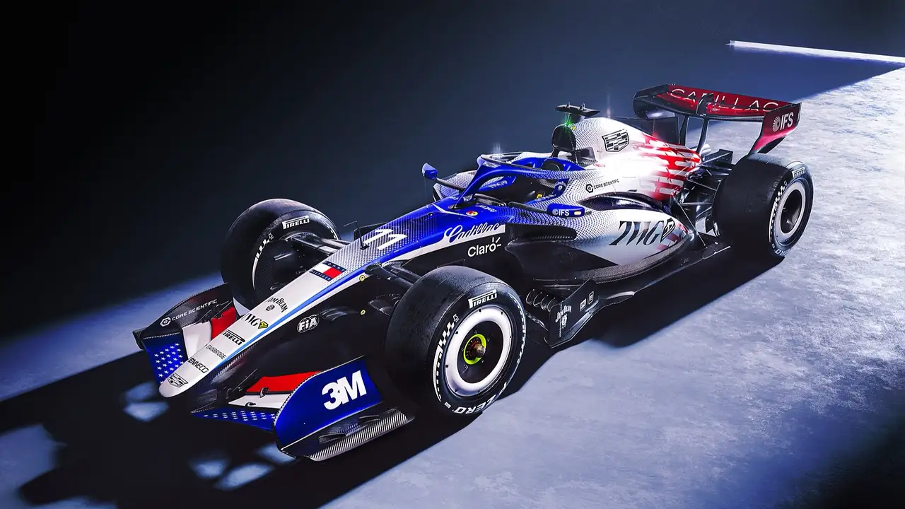Cadillac Unveils Special Livery for British GP