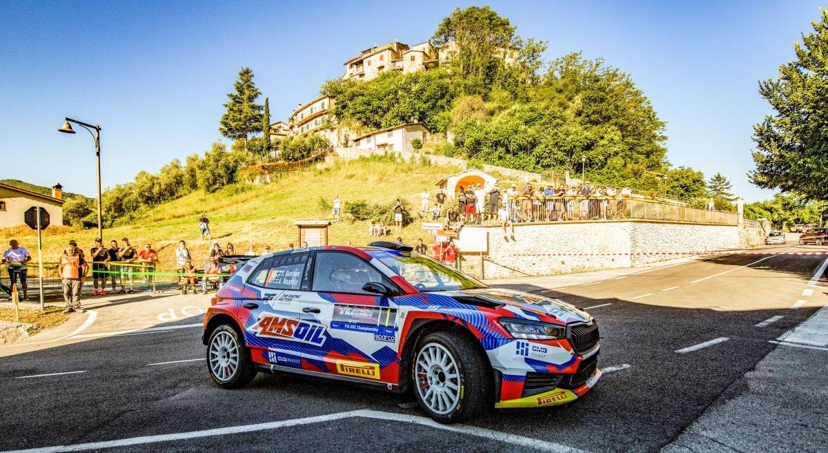 Andrea Crugnola Leads Rally di Roma Capitale