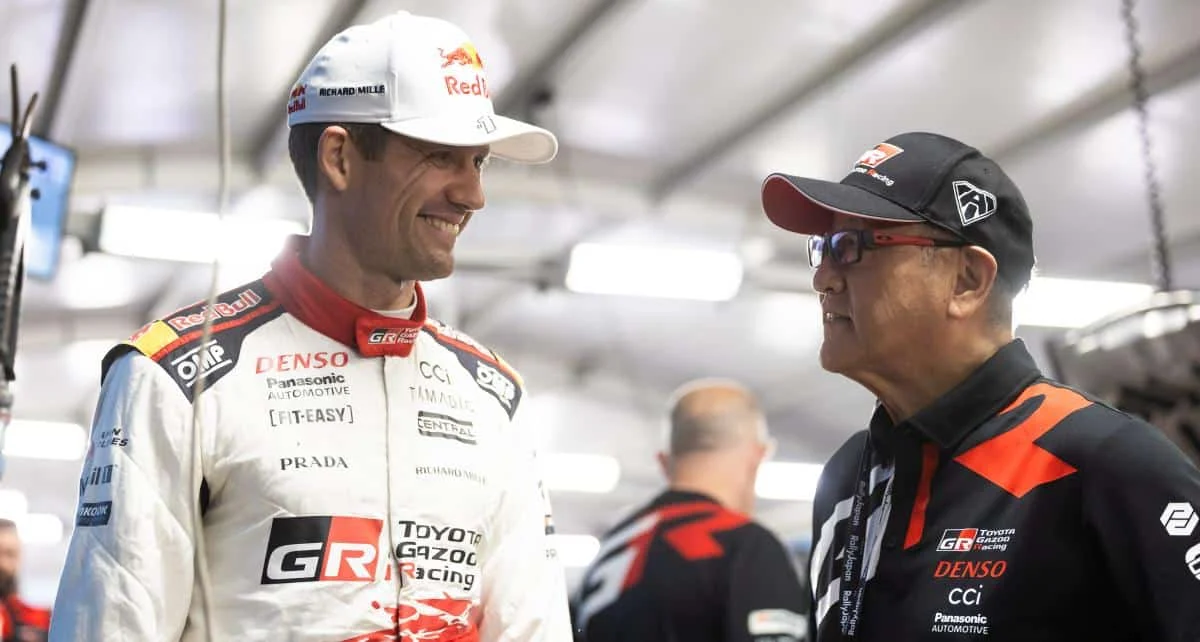 Akio Toyoda Highlights Ogier Conversation Role
