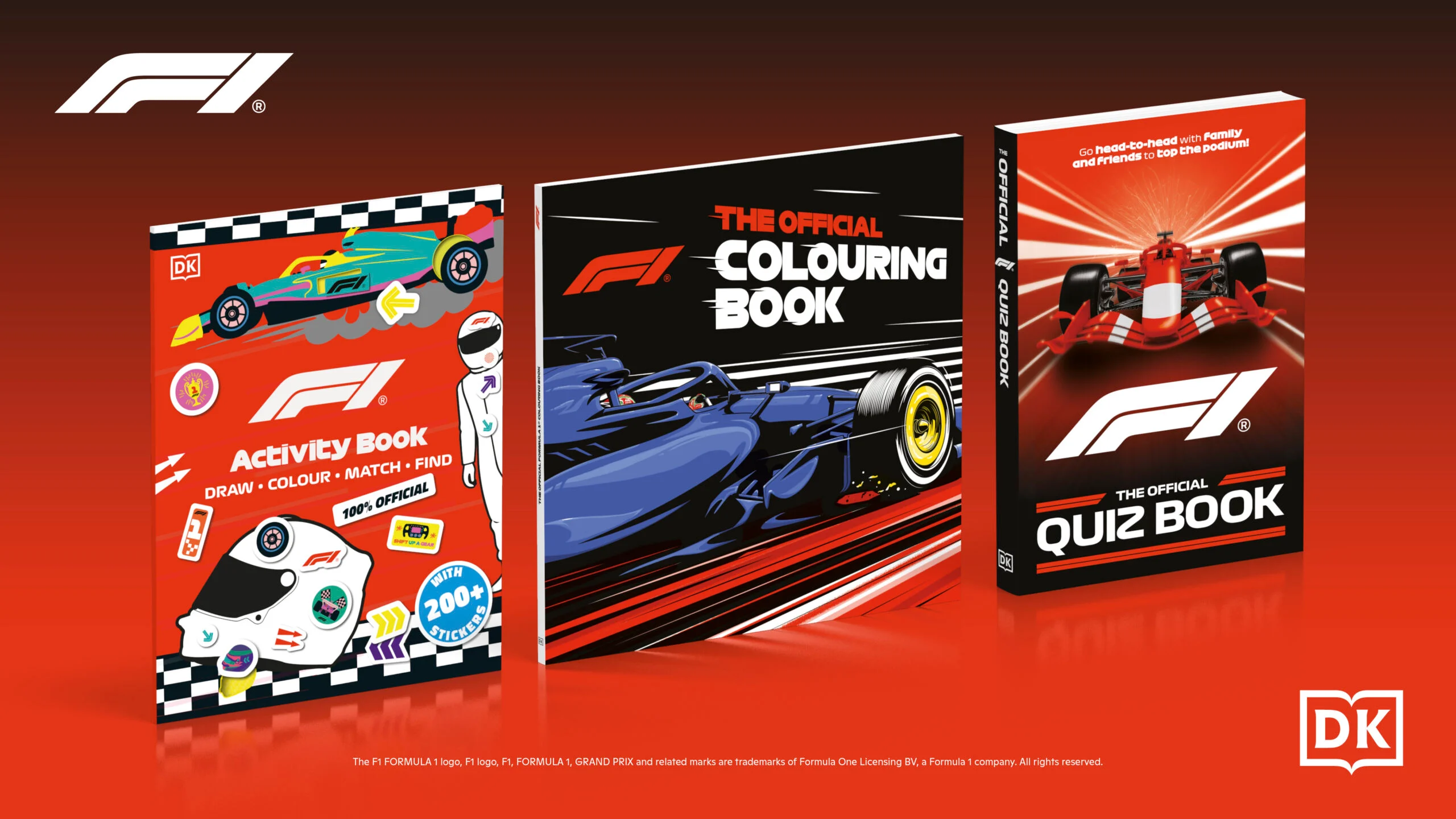 DK Books Becomes Formula 1’s New Young Fan Partner