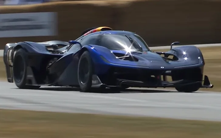 Adrian Newey Takes Red Bull RB17 to Goodwood Debut