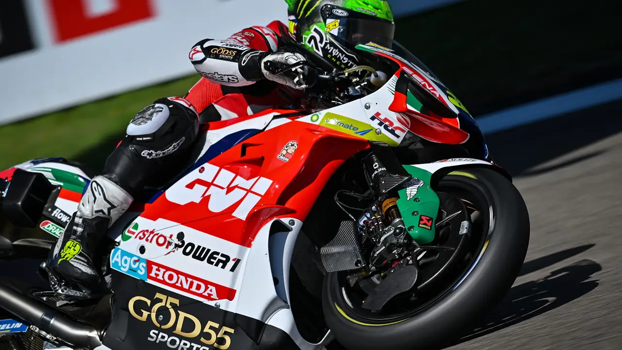 Cal Crutchlow Nyaris Alami Kecelakaan Besar di Sachsenring