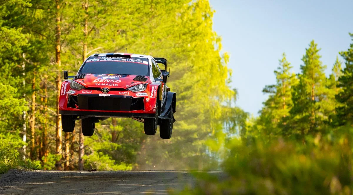 Sebastien Ogier Takes Lead After SS2 at WRC Finland 2026