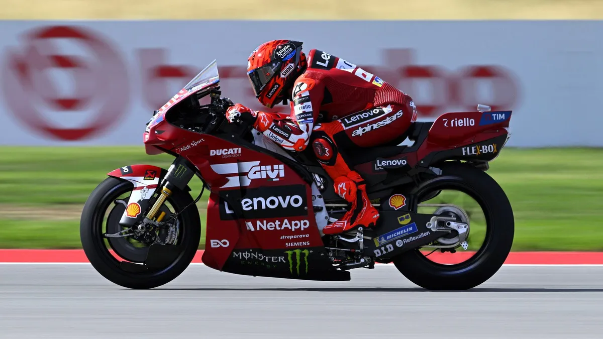 Marquez Tops Aragon MotoGP FP1, Beats Fernandez