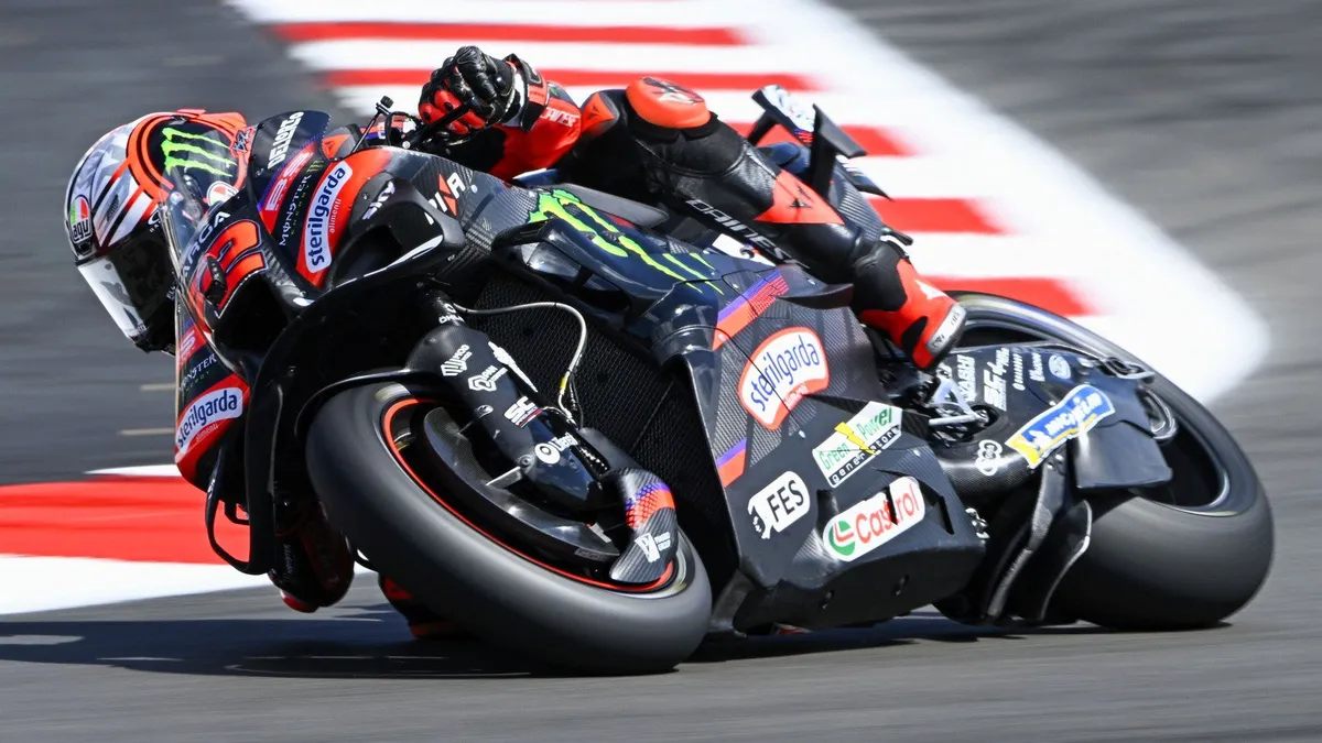 Bezzecchi Breaks Lap Record in MotoGP British GP Friday Practice