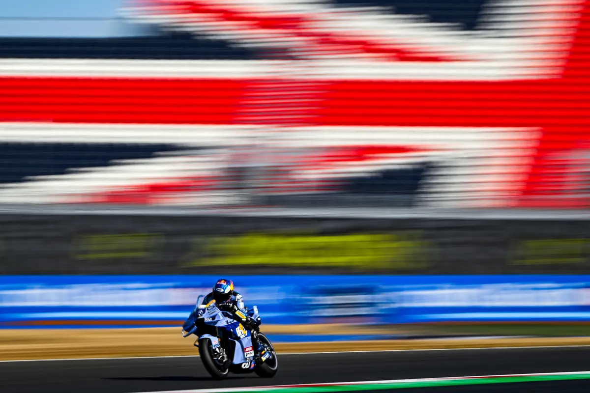 Alex Marquez at Silverstone