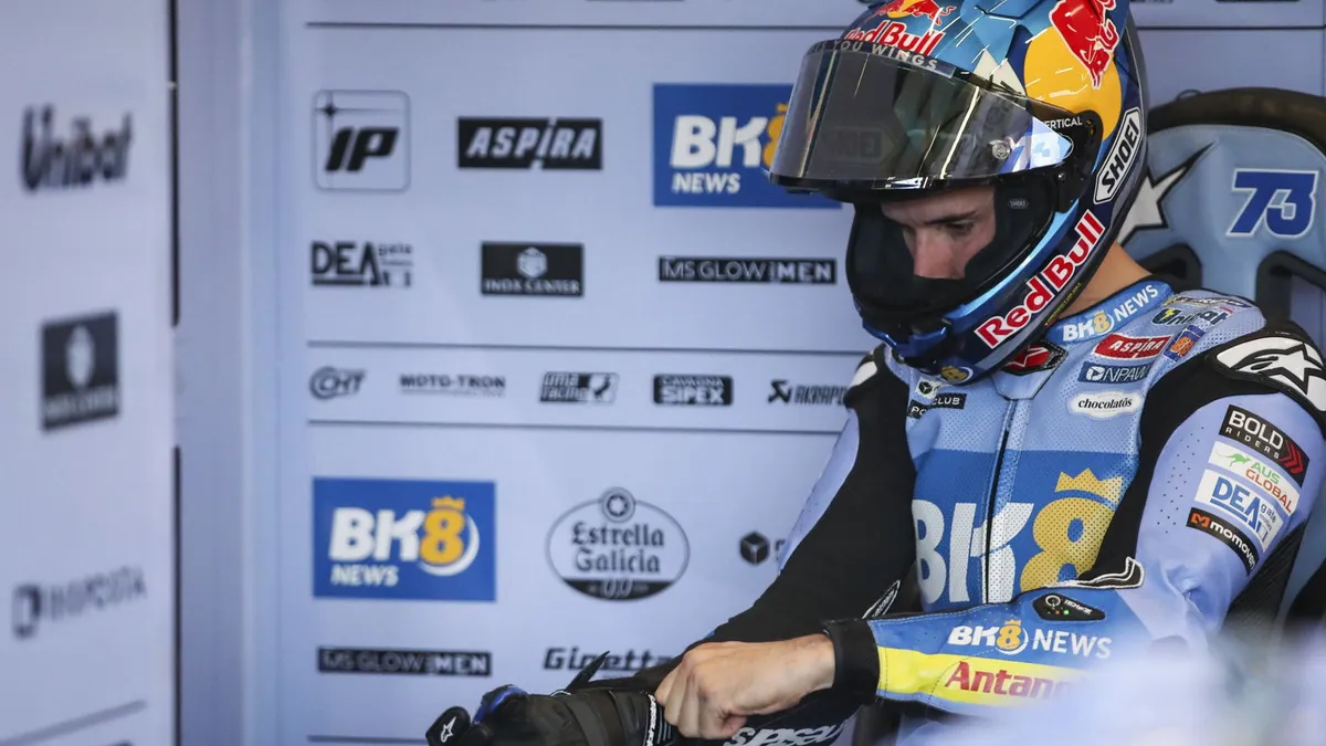 Alex Marquez Tops British MotoGP FP1, Bezzecchi Returns Strong