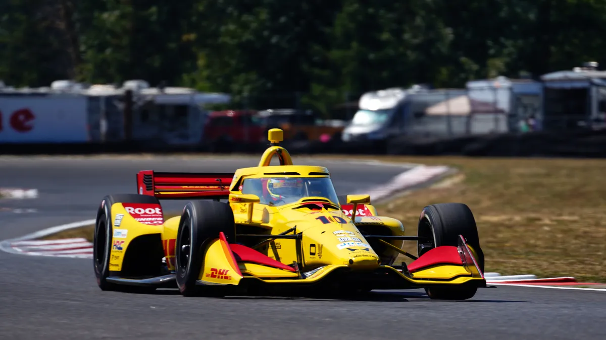 Alex Palou Dominates Opening IndyCar Practice at Portland