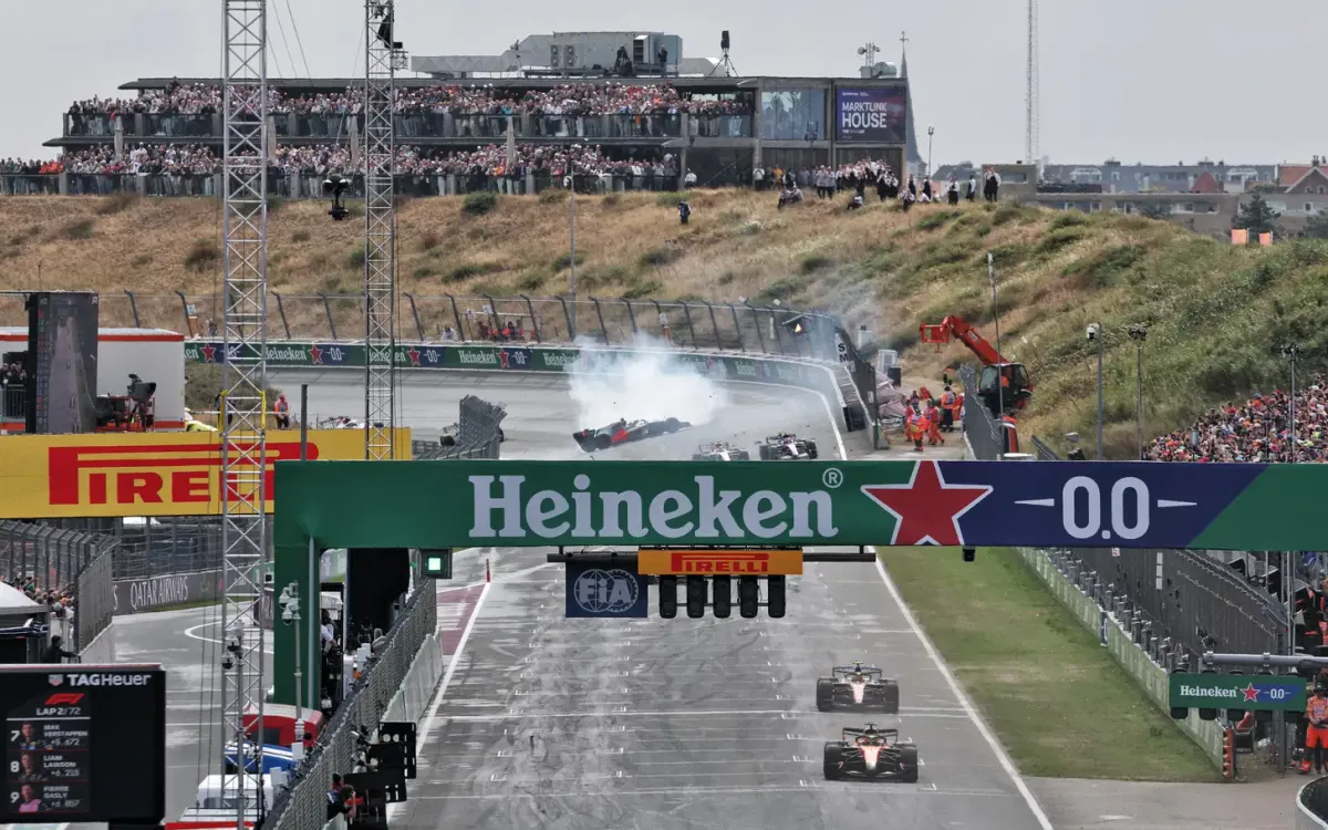 Audi Relieved Both Cars Survive 'Days of Thunder' Scare at Zandvoort