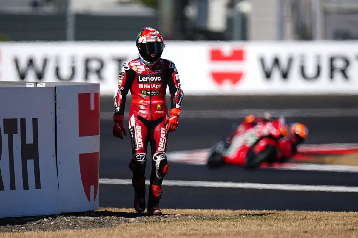 Bagnaia Crash di Silverstone: Dua Balapan Gagal, Musim Makin Berat