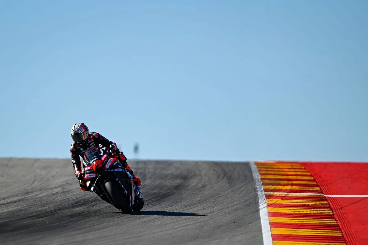 Bezzecchi stuns Marquez for Aragon MotoGP pole