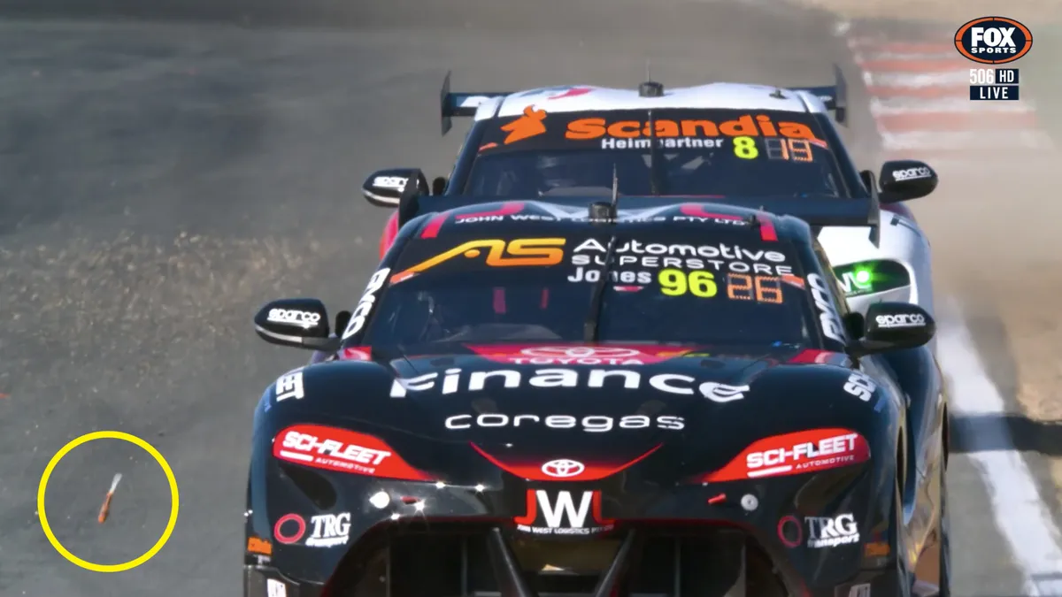 BJR Fined AU$500 After Screwdriver Ejects from Supra #96 at Ipswich