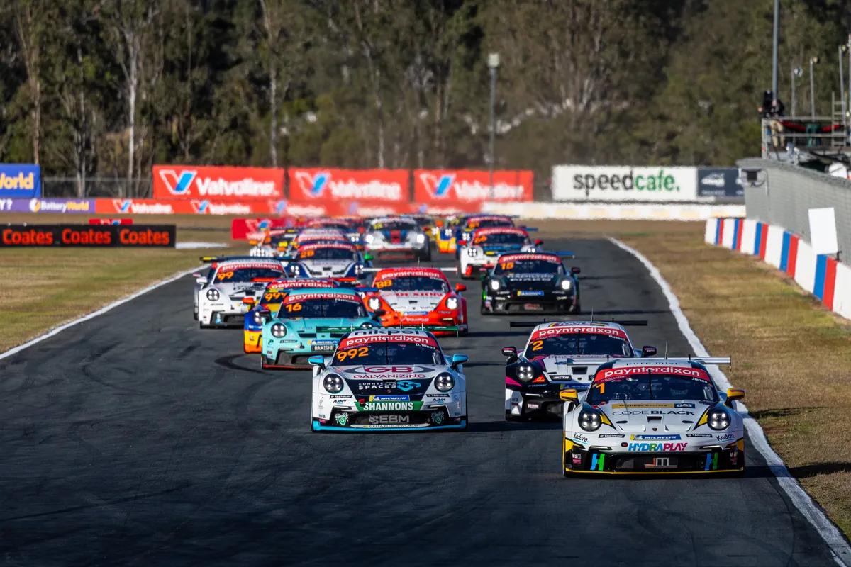 Full 28-Car Grid Set to Fire Up Carrera Cup Australia at QR
