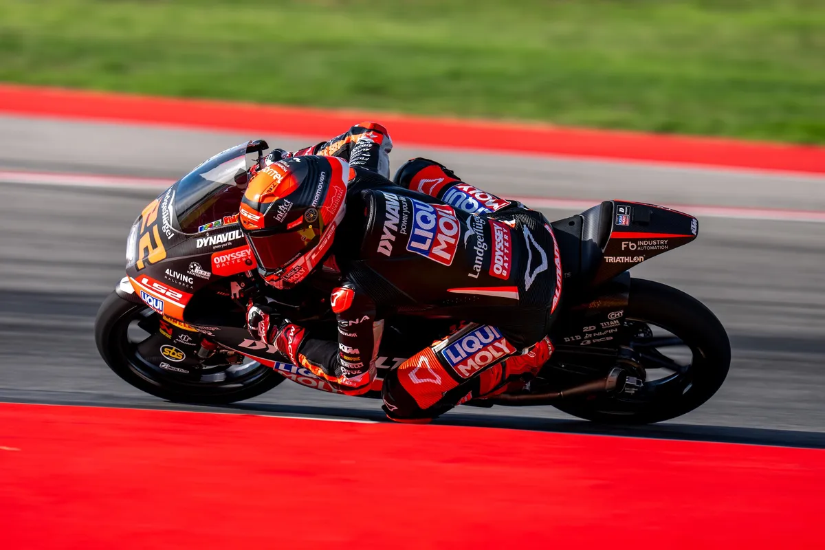 Almansa Tops Moto3 FP1 at Aragon as Uriarte Crashes