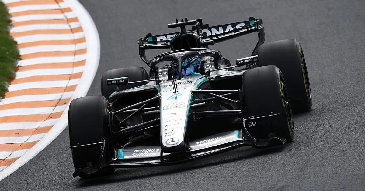 Russell Takes Dutch GP Sprint Pole by Slimmest Margin