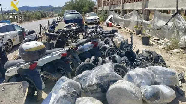 Jaringan Curanmor di Mallorca Terbongkar, 19 Motor Siap Kirim ke Senegal