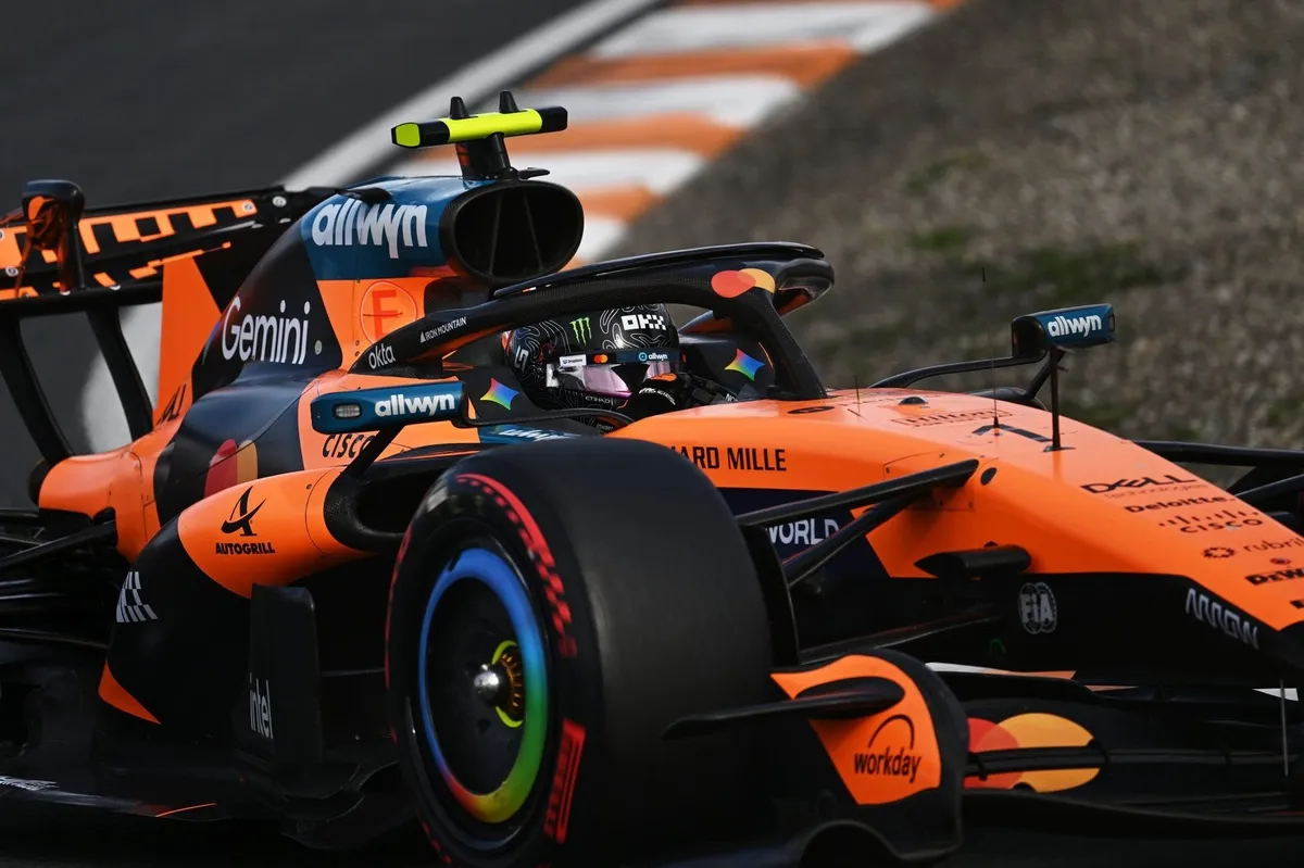 Norris Rebut Pole GP Belanda, Kalahkan Russell 0,102 Detik