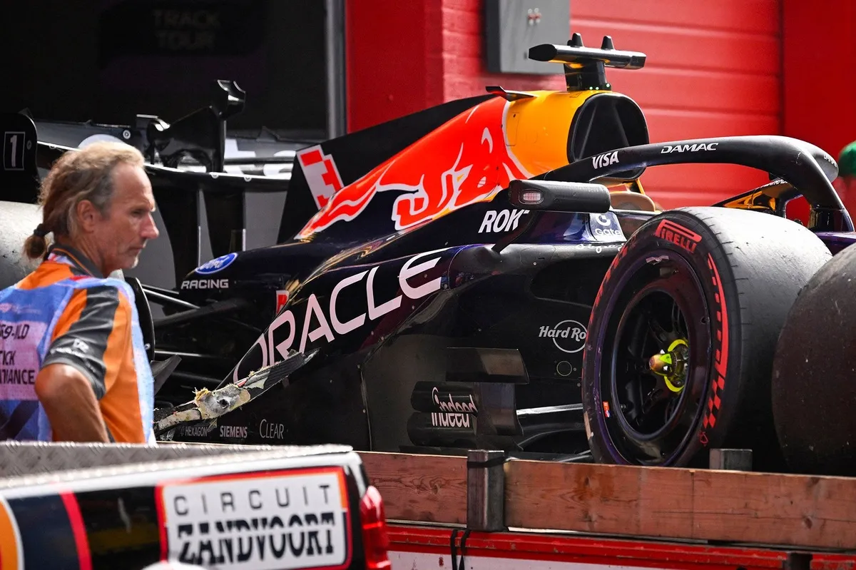 Dutch GP Dihentikan Usai Verstappen Kecelakaan Besar di Lap Pertama