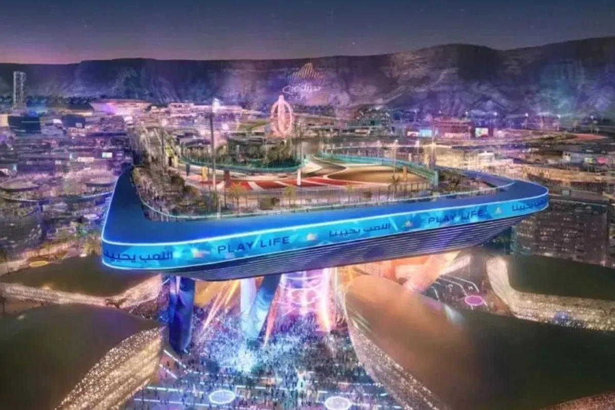 The Blade, F1's Steepest Corner at Qiddiya, Nears Completion