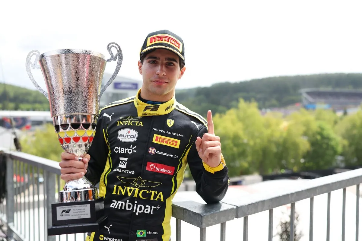 Rafael Camara Dismisses 2027 Haas F1 Rumours, Focuses on F2