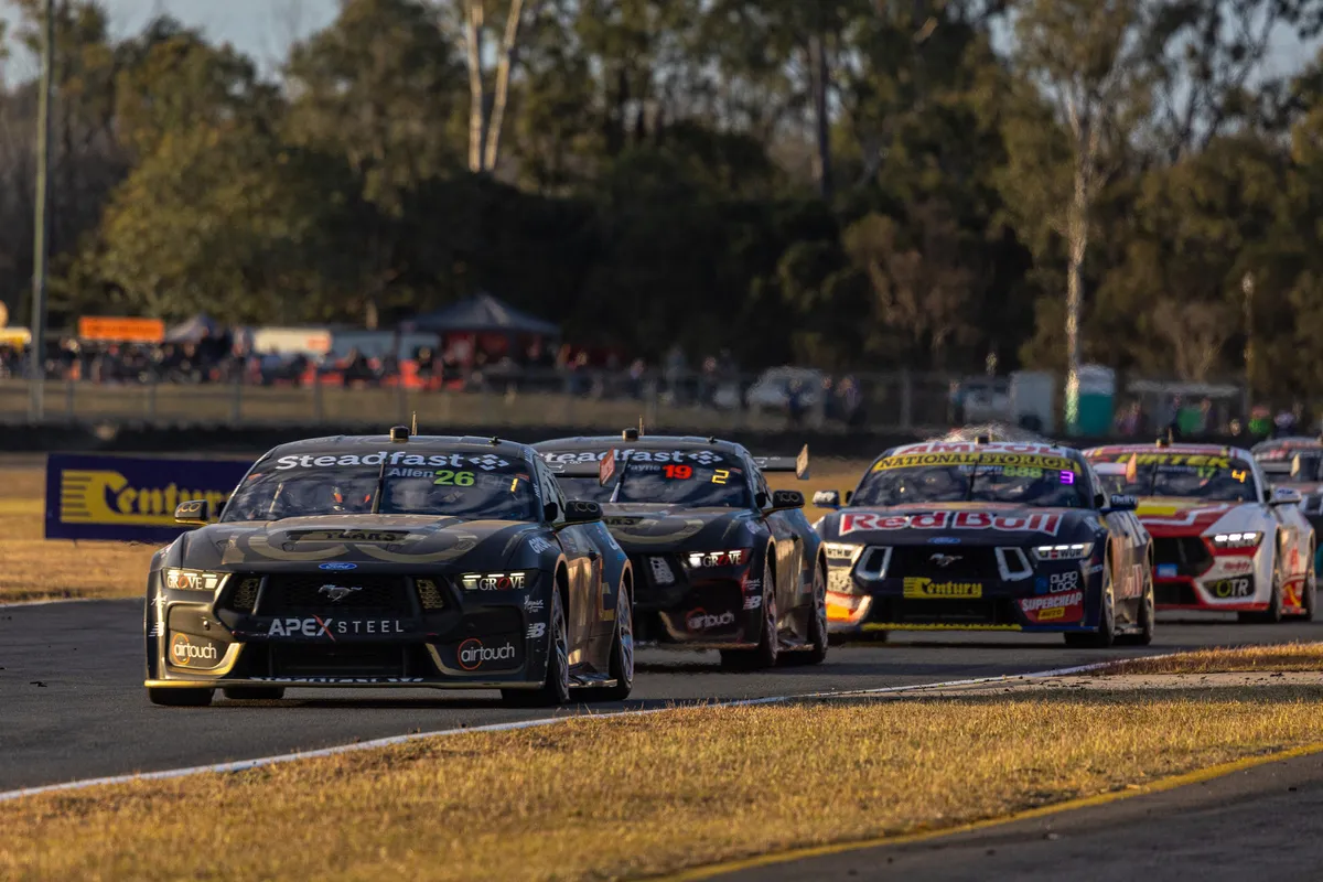 Ford Dominates Ipswich Qualifying, Allen Takes Pole